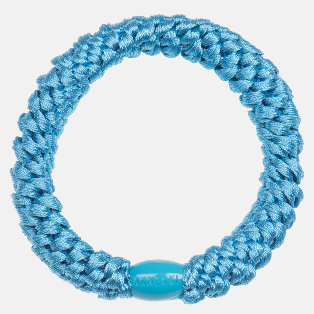 KKNEKKI Haargummi Unifarben Blau / Grün / Lila