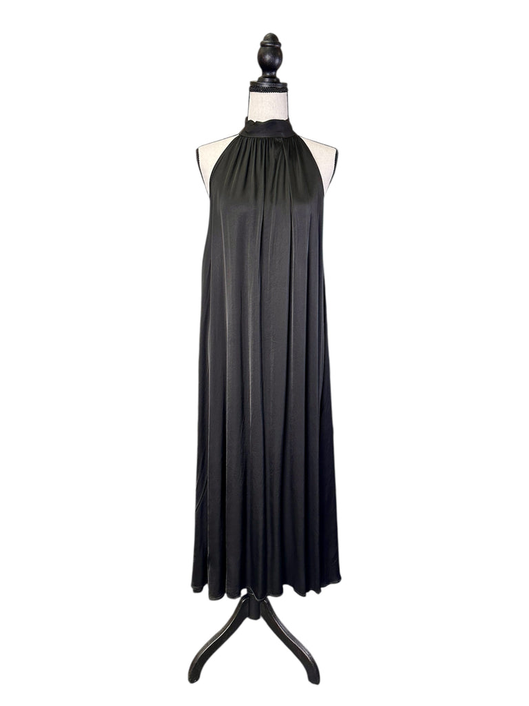 Kleid, lang, amerikanische Schulter
