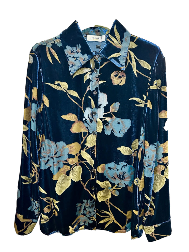 Samtbluse