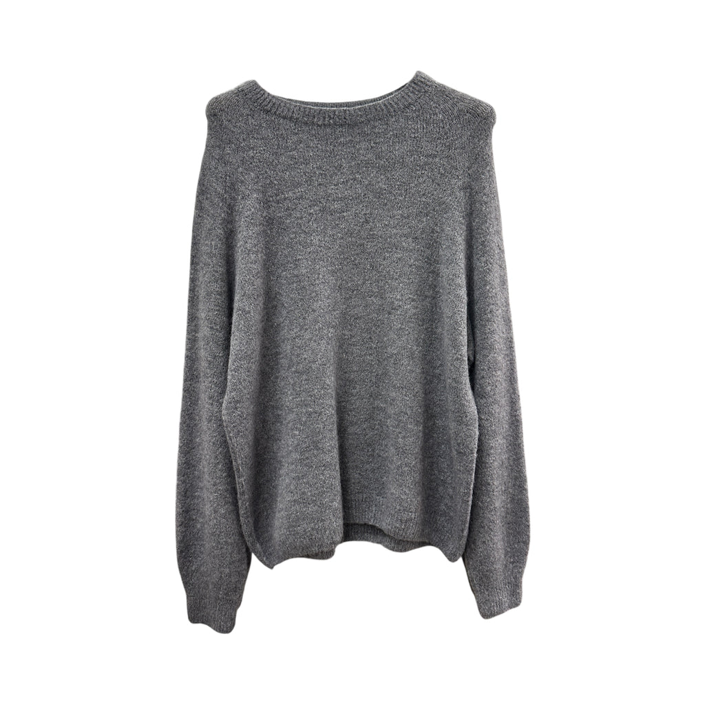 Langarmpullover, Alpaka, Rundhals