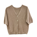 Halbarm Cardigan, Alpaka