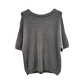 Halbarm Pullover, Apaka, Rundhals