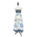 Duftiges Sommerkleid, gemustert