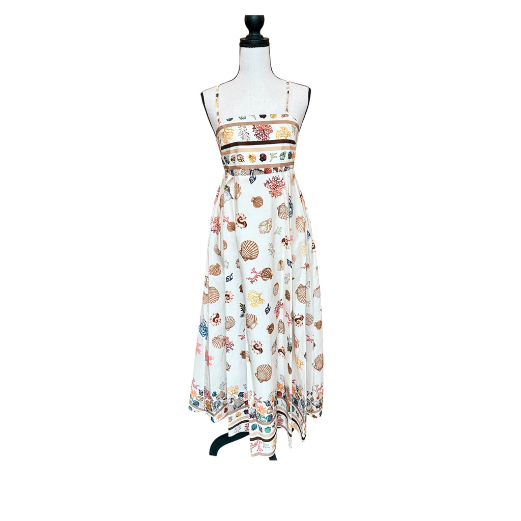 Duftiges Sommerkleid, gemustert